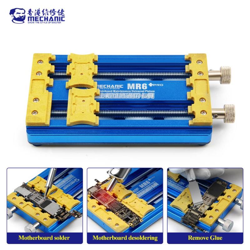 MECHANIC MR6 PRO Universal PCB Holder Precision Double-Bearings Fixture for Motherboard Integrated IC Chip Remove Glue Clamp
MECHANIC MR6 PRO Universal PCB Holder Precision Double-Bearings Fixture for Motherboard Integrated IC Chip Remove Glue Clamp
