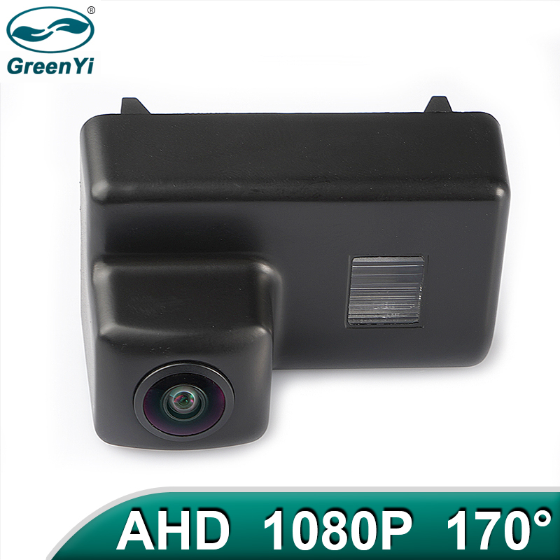 

GreenYi 170 Degree 1920*1080P HD AHD Starlight Night Vision Vehicle Rear View Reverse Camera For 206 207 307 407 508 Car
