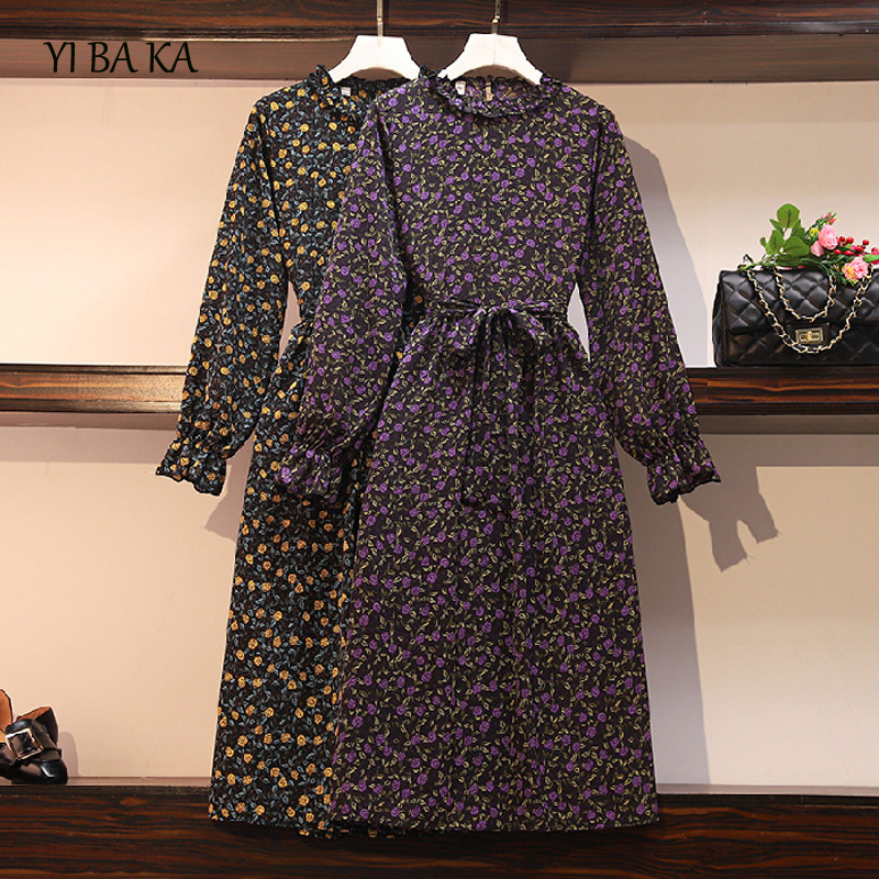 Vintage Floral Print Maxi Dress Women Boho long Sleeve Long Dress plus size women Casual Shirt Dresses Robe vintage vestido, Purple
Vintage Floral Print Maxi Dress Women Boho long Sleeve Long Dress plus size women Casual Shirt Dresses Robe vintage vestido, Purple