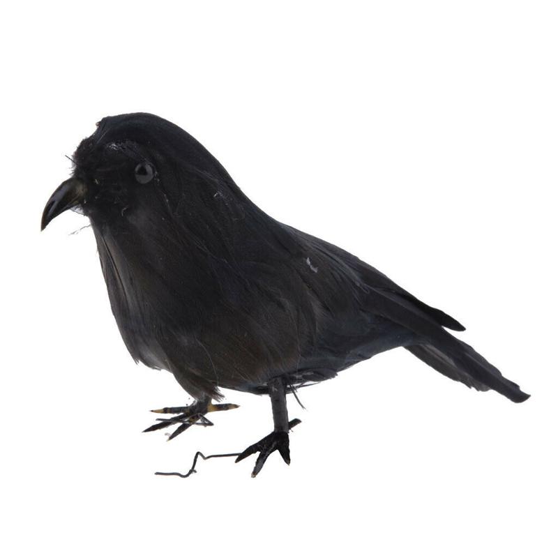 Simulation Black Crow Halloween Decoration Simulated Crow Props Realistic Bird Repellent Garden Hunting Accessries
Simulation Black Crow Halloween Decoration Simulated Crow Props Realistic Bird Repellent Garden Hunting Accessries