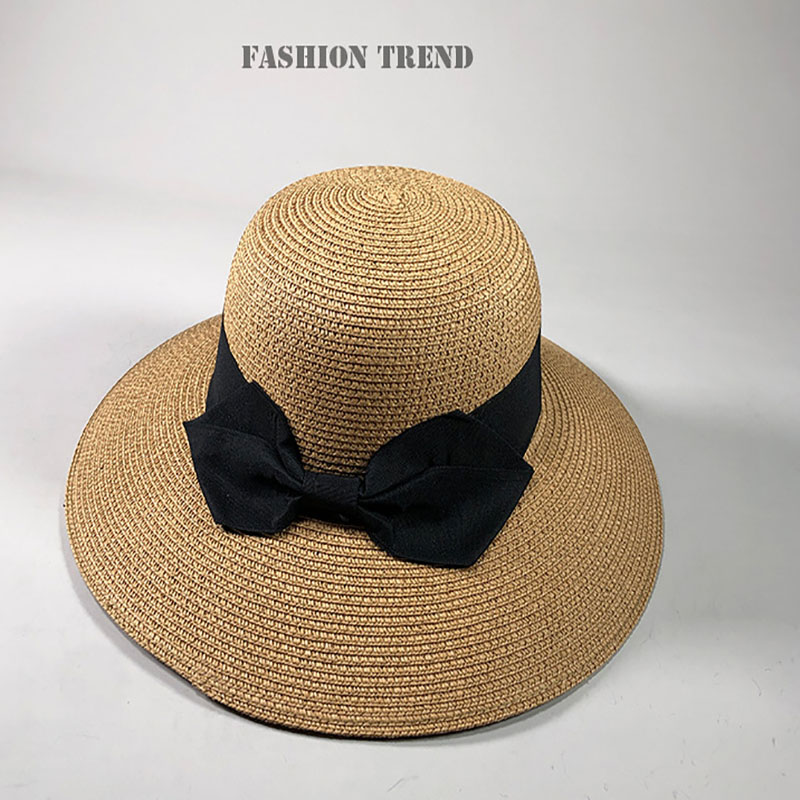 Summer Floppy Straw Sun Hat With Big Bow Women Wide Brim Beach Bucket Hats UV Protection Caps For Girls, Beige
Summer Floppy Straw Sun Hat With Big Bow Women Wide Brim Beach Bucket Hats UV Protection Caps For Girls, Beige