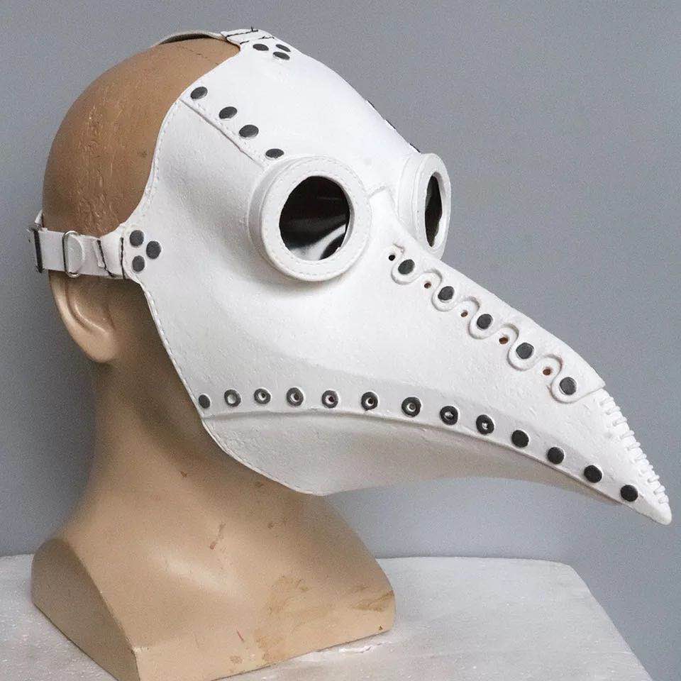 Funny Medieval Leather Plague Doctor Mask Birds Halloween Cosplay Carnaval Costume Props Mascarillas Party Masquerade Masks201L1203970