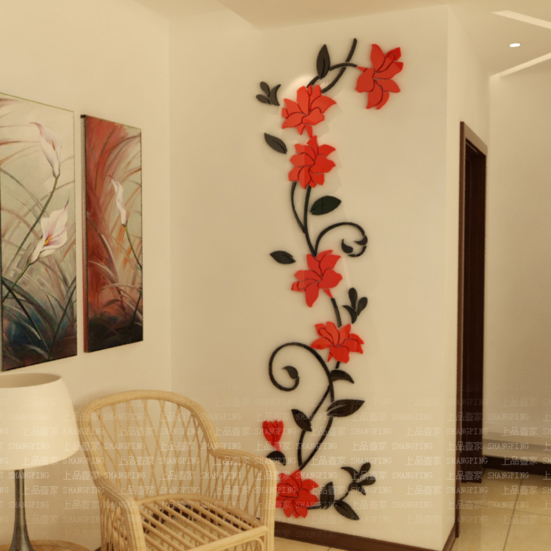 DIY Flowers Wall Stickers Acrylic Sticker Home Decoration Accessories 3d Butterfly Wall Sticker Modern Design for Living Room
DIY Flowers Wall Stickers Acrylic Sticker Home Decoration Accessories 3d Butterfly Wall Sticker Modern Design for Living Room