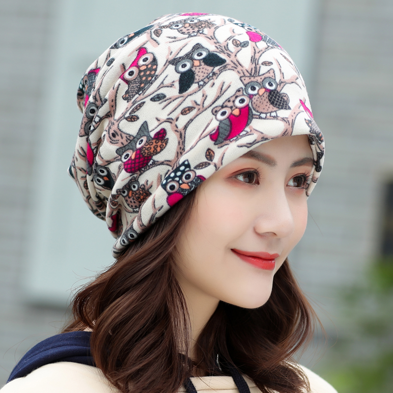 Women Caps Skullies Lady Fashion High Quality Multifunctional Hip Hop Animal Birds Pattern Winter Cap Scarf Autumn Hat Headdress, Beige
Women Caps Skullies Lady Fashion High Quality Multifunctional Hip Hop Animal Birds Pattern Winter Cap Scarf Autumn Hat Headdress, Beige