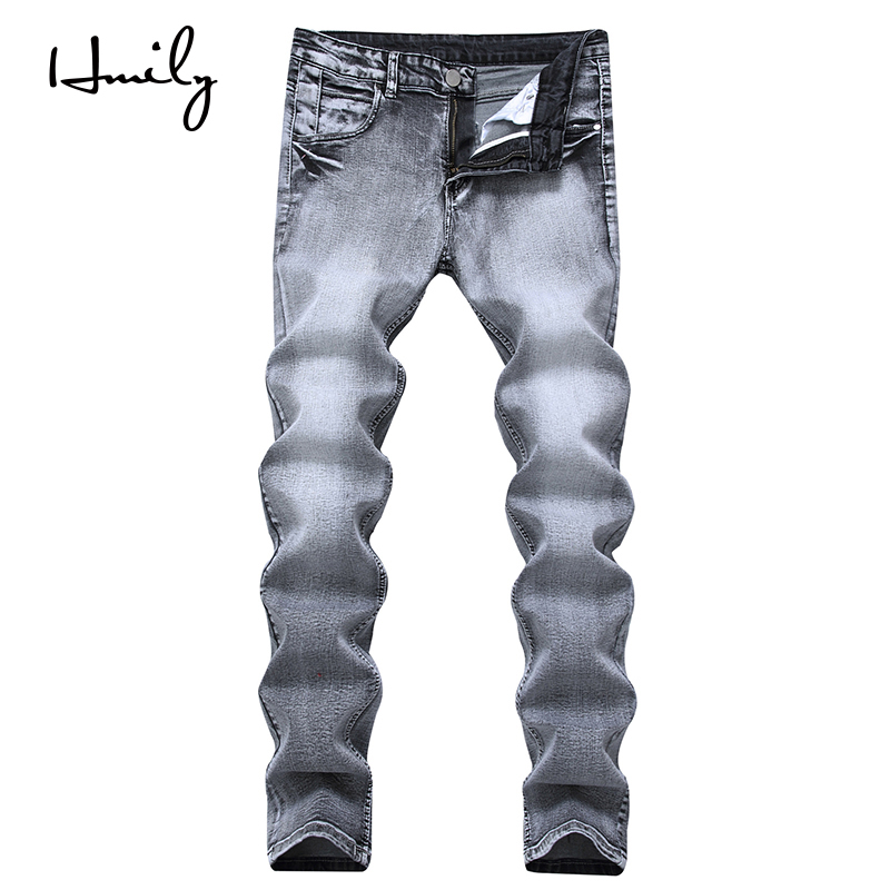 HMILY High Quality Retro Men Jeans Straight Pants Spring Summer Casual Loose Pants Brand Biker Jeans Big Size Grey Male, Gray
HMILY High Quality Retro Men Jeans Straight Pants Spring Summer Casual Loose Pants Brand Biker Jeans Big Size Grey Male, Gray