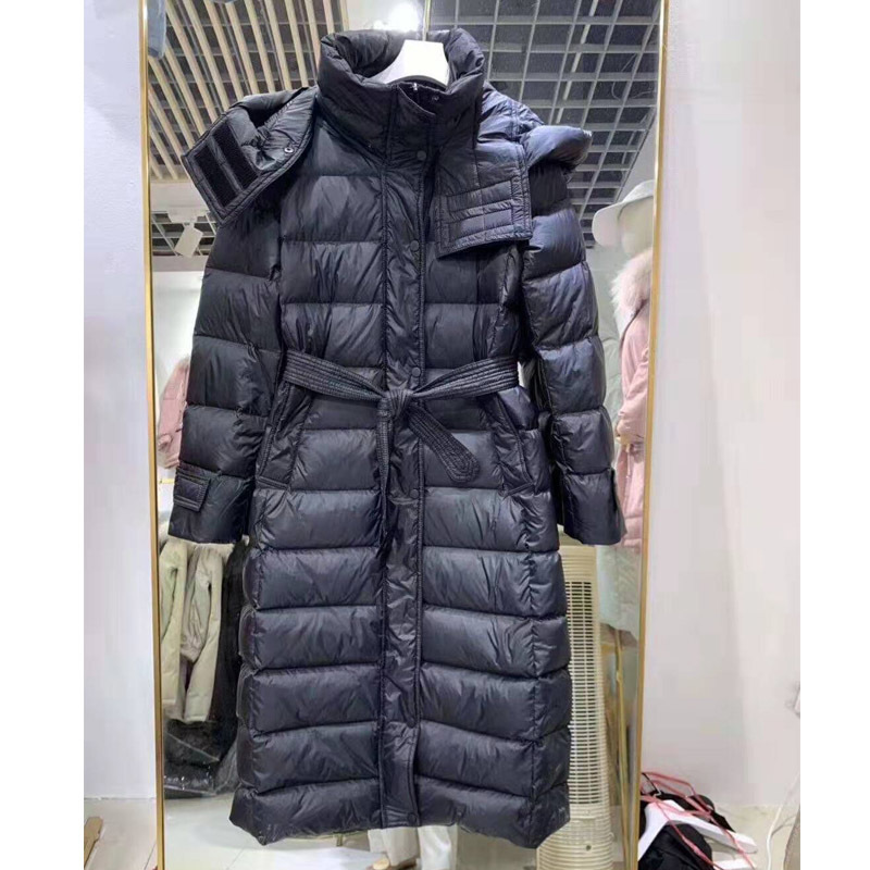 Long Women Winter Down Jacket 2020 90% White Duck Down Coat Thick Warm Casual Hooded Slim Snow Outerwear Female Parka Waterproof T200811