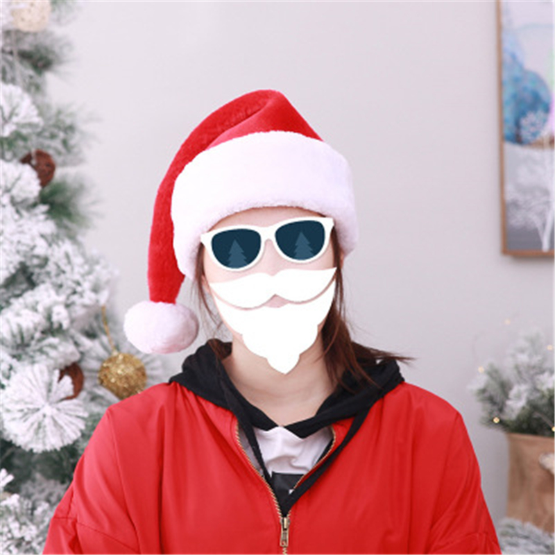 2 PCS Christmas Hat Christmas Decoration Big Ball Thicken Santa Dress Up High-end Short Plush Cap for Adult
2 PCS Christmas Hat Christmas Decoration Big Ball Thicken Santa Dress Up High-end Short Plush Cap for Adult