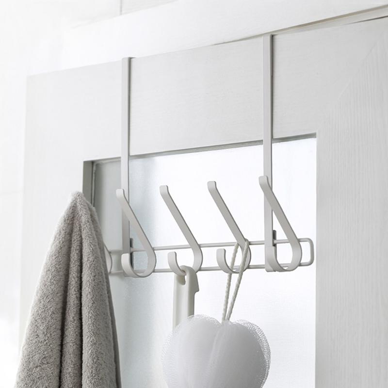 Door Clotes Hook Creative Non-punching Hole-free Coat Hat Key Storage Rack Living Room Bathroom Organizer
Door Clotes Hook Creative Non-punching Hole-free Coat Hat Key Storage Rack Living Room Bathroom Organizer