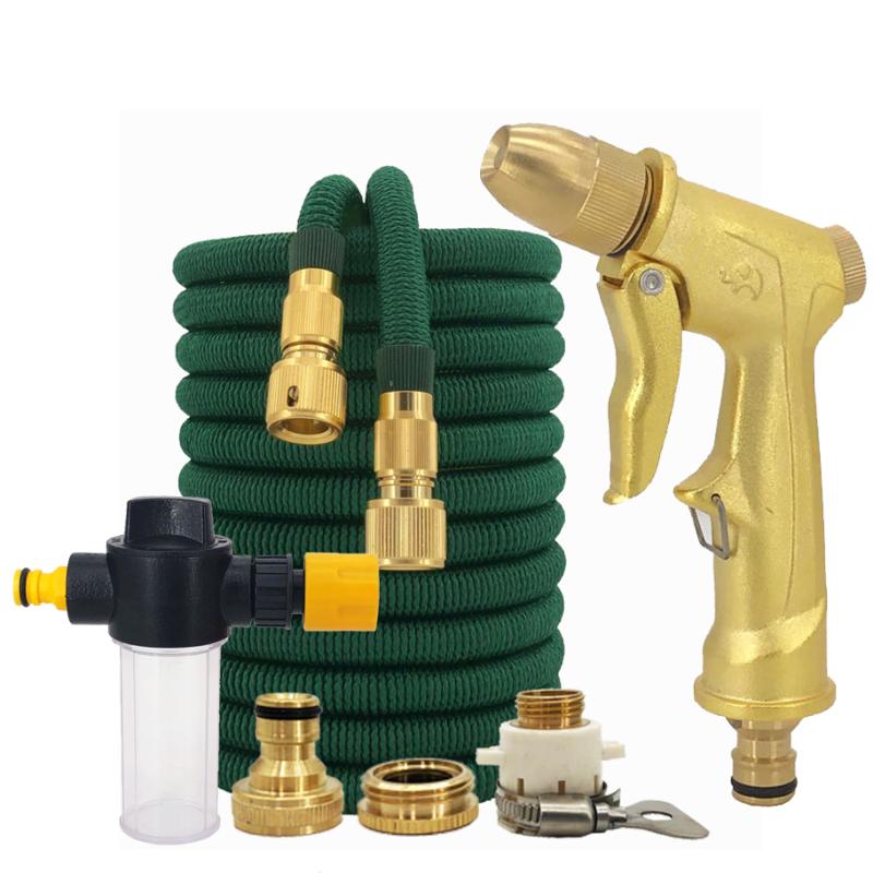 Expandable flexible Water Hose Plastic Hose Accessible Tube With Spray Gun Watering Latex Double Garden 25ft-100ft, Green
Expandable flexible Water Hose Plastic Hose Accessible Tube With Spray Gun Watering Latex Double Garden 25ft-100ft, Green