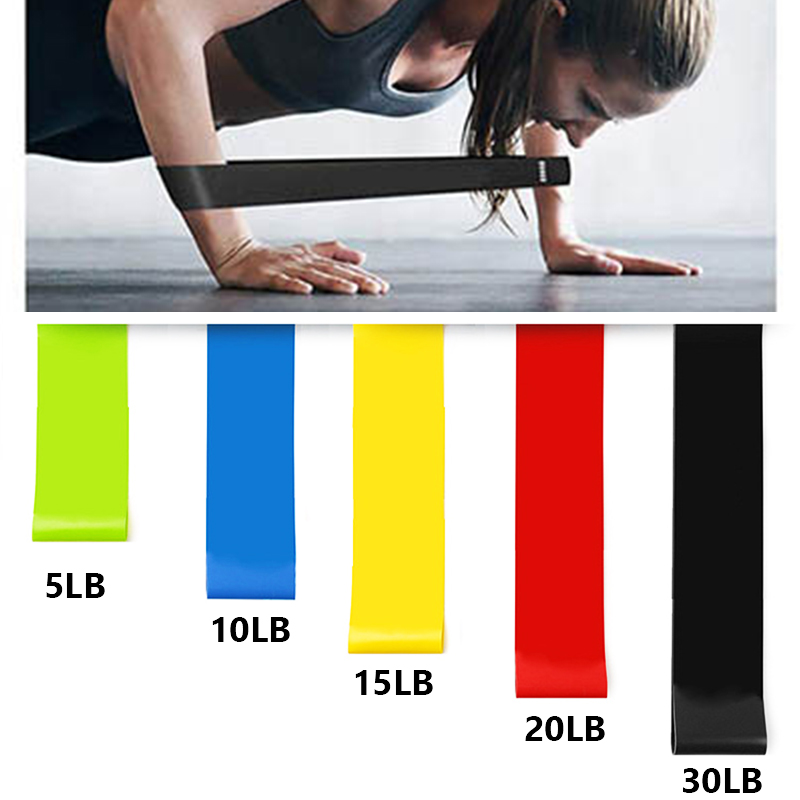 5PCS Yoga Resistance Rubber Bands Fitness Equipment 0.35mm-1.1mm Pilates Sport Training Workout Elastic Band Gym Fitness Bands
5PCS Yoga Resistance Rubber Bands Fitness Equipment 0.35mm-1.1mm Pilates Sport Training Workout Elastic Band Gym Fitness Bands