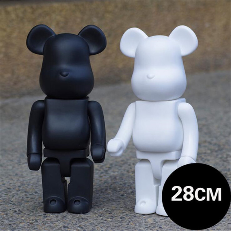 Hot 28CM 0.7KG Bearbrick Evade glue Black bear and white bear figures Toy For Collectors Be@rbrick Art Work model decorations kids gift
Hot 28CM 0.7KG Bearbrick Evade glue Black bear and white bear figures Toy For Collectors Be@rbrick Art Work model decorations kids gift