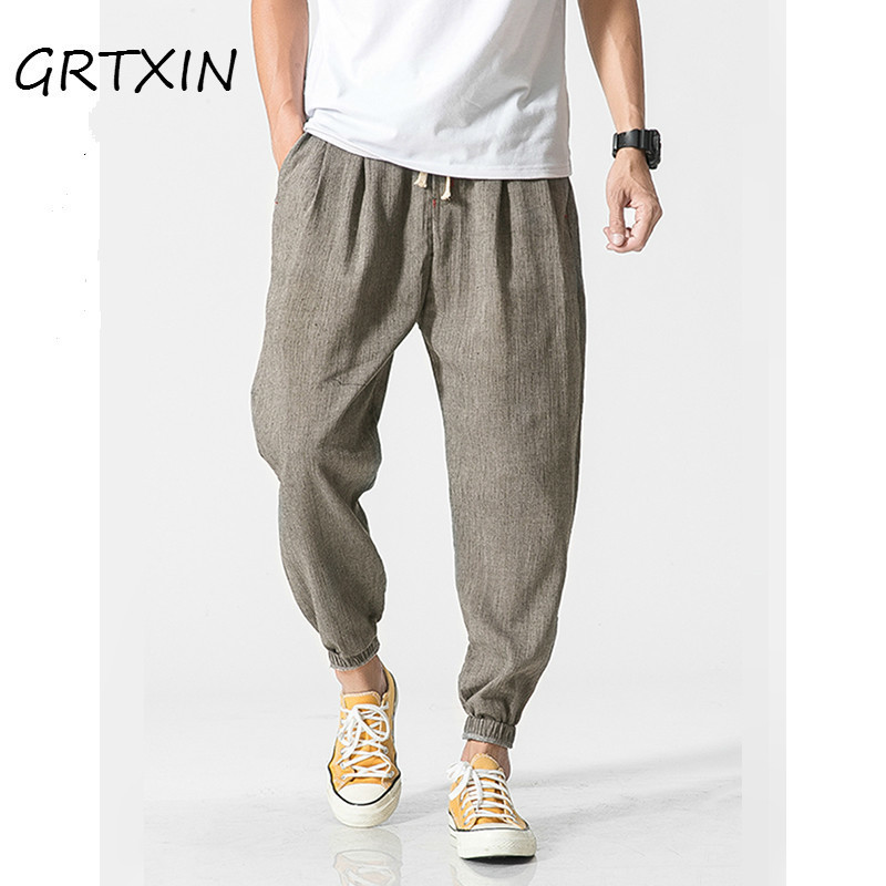 GRTXIN Brand Casual Harem Pants Men Jogger Pants Men Fitness Trousers Male Chinese Traditional Harajuku, Black
GRTXIN Brand Casual Harem Pants Men Jogger Pants Men Fitness Trousers Male Chinese Traditional Harajuku, Black