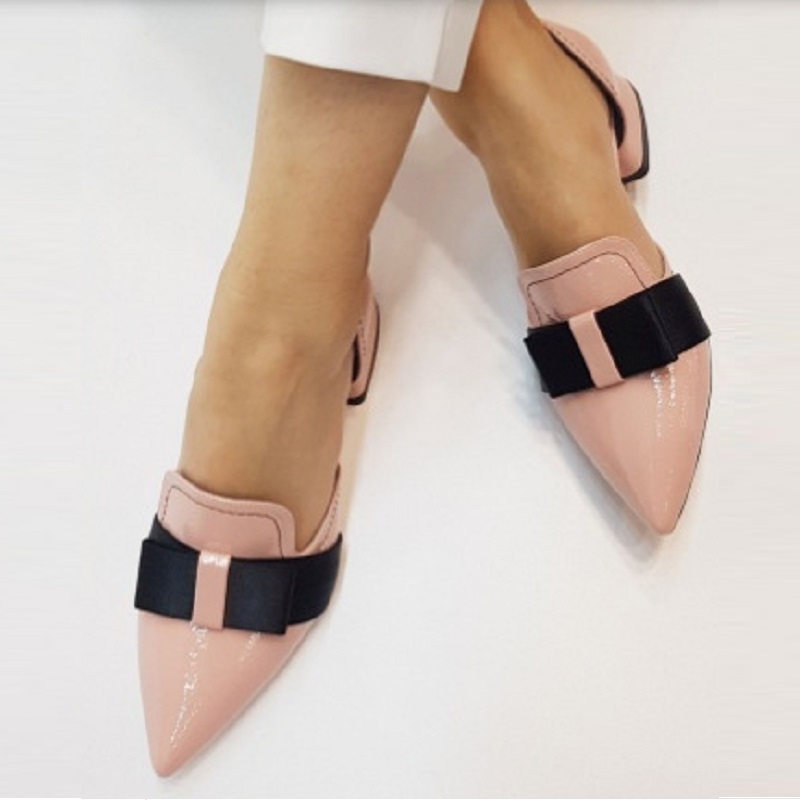 Women Shoes Slip On Low Heels Office Pumps Ladies Bow Pointed Toe Female Sandals Big Size Zapatos De Mujer, Black
Women Shoes Slip On Low Heels Office Pumps Ladies Bow Pointed Toe Female Sandals Big Size Zapatos De Mujer, Black