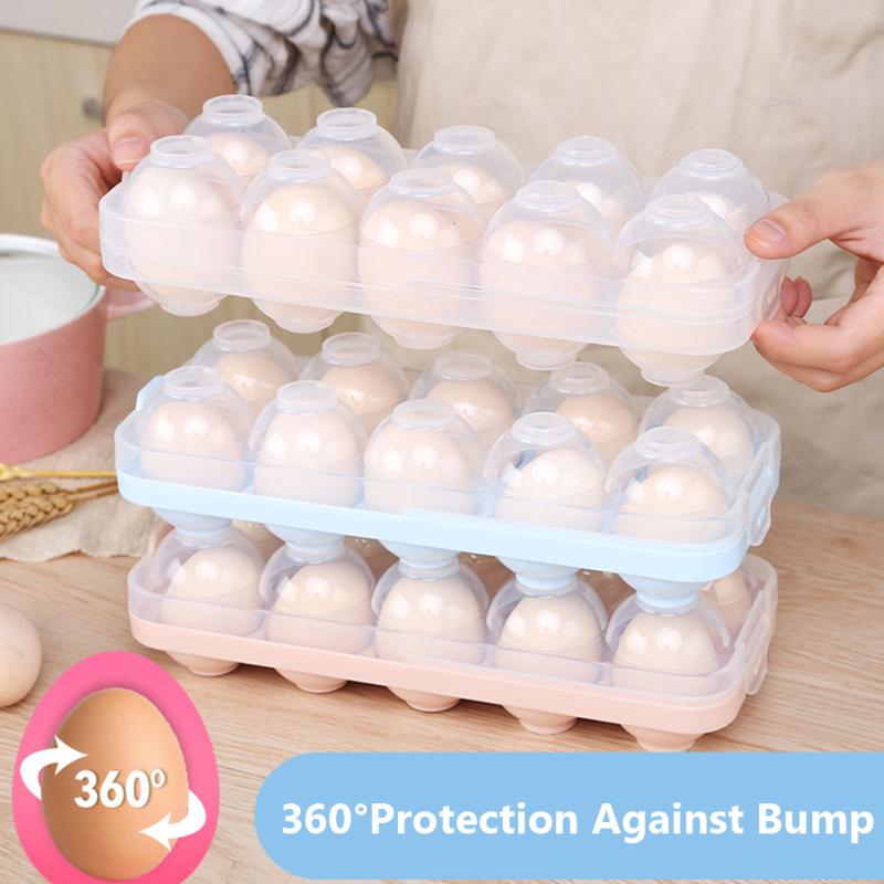New 10X Egg Holder Boxes Tray Storage Plastic Refrigerator Eggs Case Container Kitchen Storage Clear Egg Boxes
New 10X Egg Holder Boxes Tray Storage Plastic Refrigerator Eggs Case Container Kitchen Storage Clear Egg Boxes