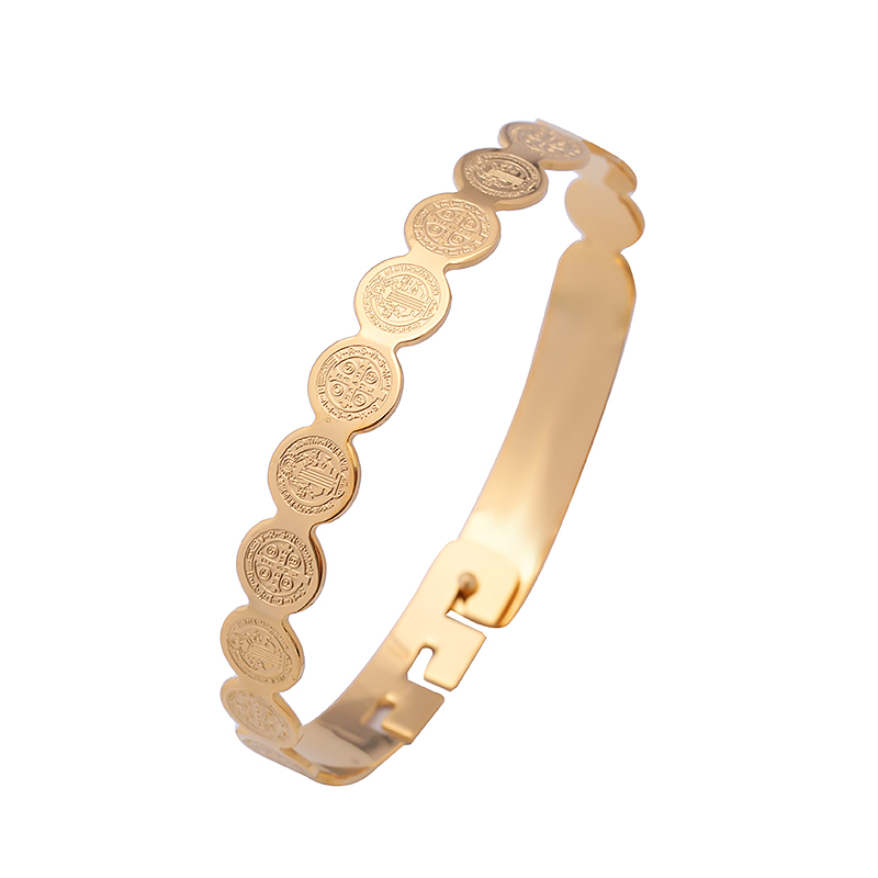 Jesus bracelet new jewelry bible creative fashion religious scripture opening adjustable niche personality stainless steel bracelet
Jesus bracelet new jewelry bible creative fashion religious scripture opening adjustable niche personality stainless steel bracelet