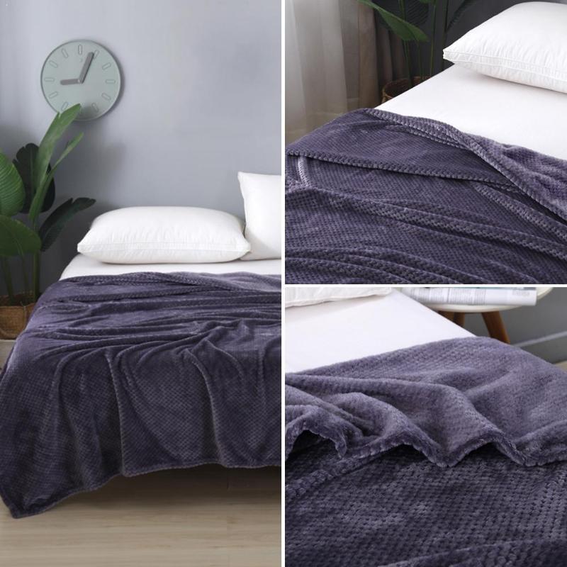 Warm Soft Flannel Blankets Textile Airplane Sofa For Office Kids Bed Coverlet Portable Blanket Car Travel M8J7
Warm Soft Flannel Blankets Textile Airplane Sofa For Office Kids Bed Coverlet Portable Blanket Car Travel M8J7