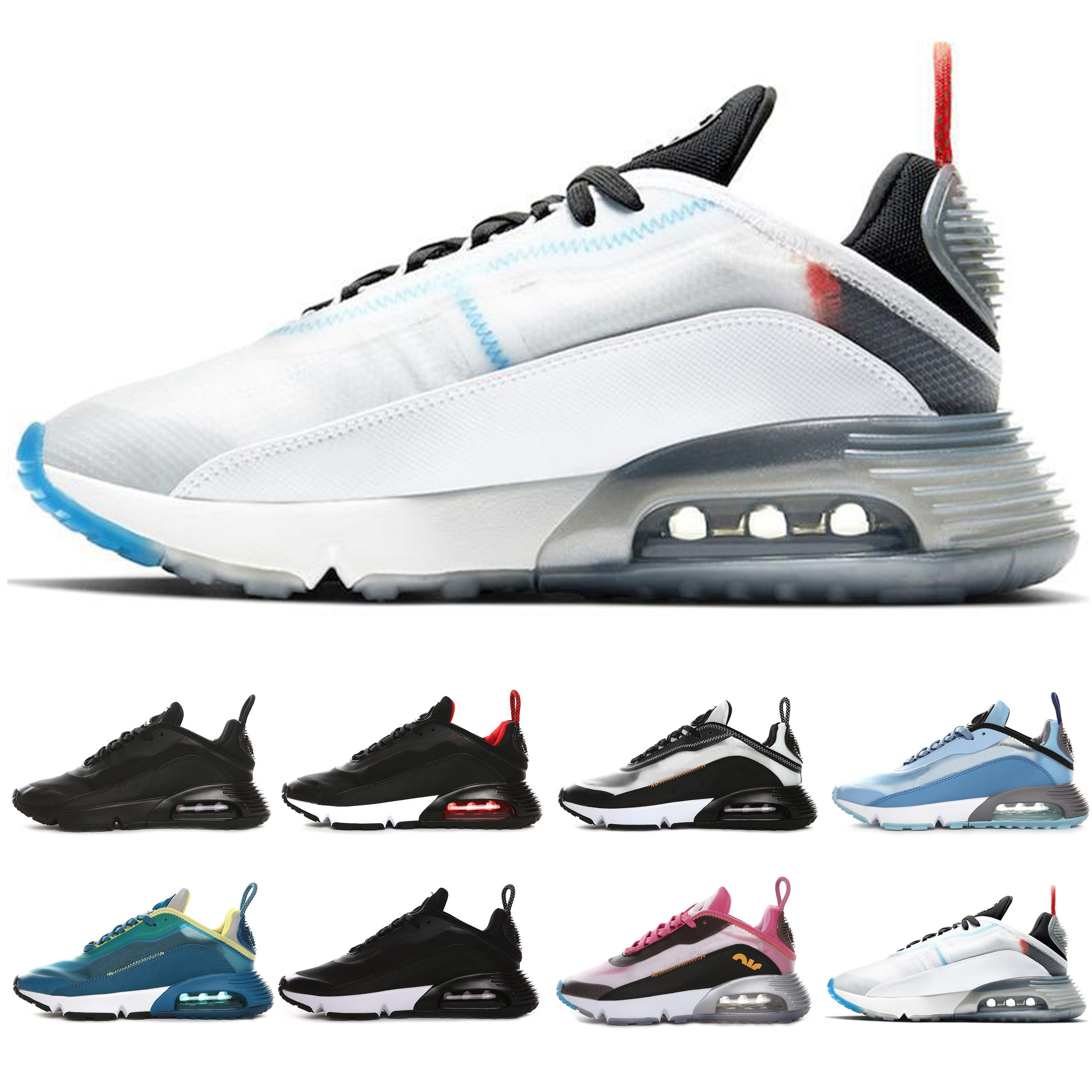 2090 Men Women Running Shoes Pure Platinum Duck Camo Bred Triple Black White 2090s Mens Sports Sneakers Size 36-45
2090 Men Women Running Shoes Pure Platinum Duck Camo Bred Triple Black White 2090s Mens Sports Sneakers Size 36-45