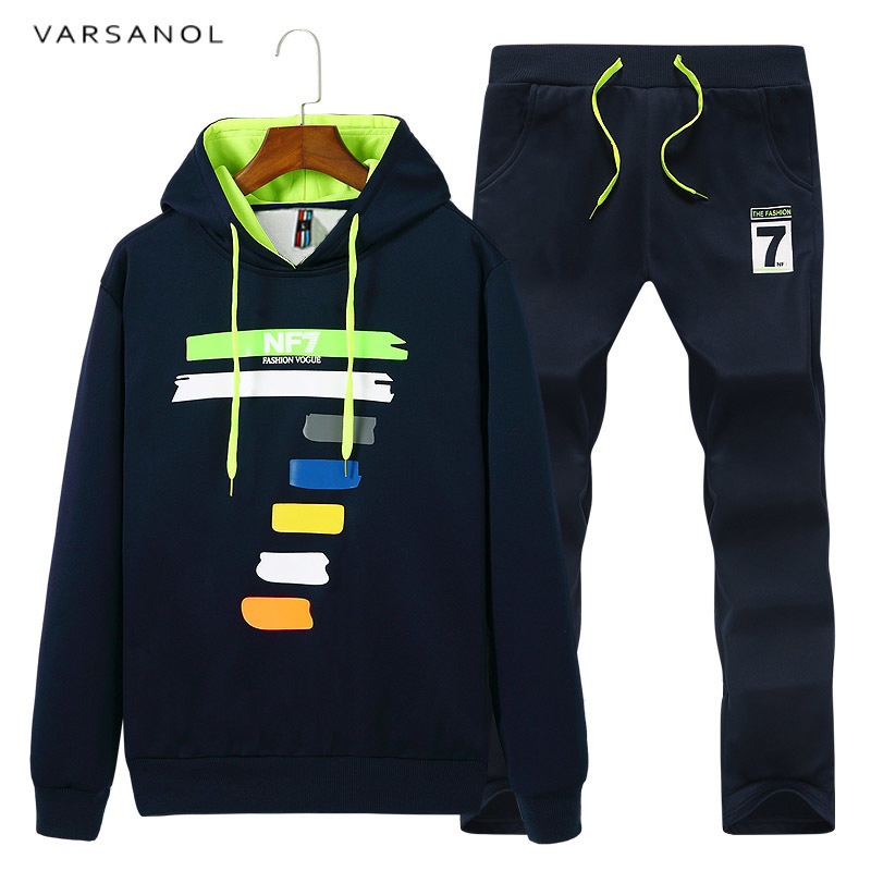 Varsnaol 2020 New Hoodies Set Men Spring Fleece Mens Active Suit Sweatshirts Clothing Slim Fit Exercise Hoody Cotton Pants Suits, Dark blue 6055
Varsnaol 2020 New Hoodies Set Men Spring Fleece Mens Active Suit Sweatshirts Clothing Slim Fit Exercise Hoody Cotton Pants Suits, Dark blue 6055