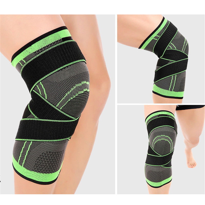 1PCS Kneepad Support Professional Protector Sports Knee Pads Breathable Bandage Knee Brace Basketball Tennis Cycling, Green
1PCS Kneepad Support Professional Protector Sports Knee Pads Breathable Bandage Knee Brace Basketball Tennis Cycling, Green