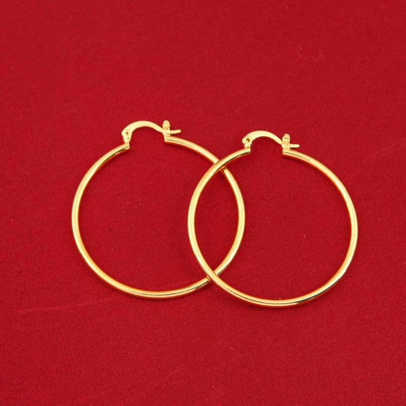 Gold Color Big Hoop Earrings Brass Jewelry Wholesale Trendy Pattern Circle Round Earrings For Women
Gold Color Big Hoop Earrings Brass Jewelry Wholesale Trendy Pattern Circle Round Earrings For Women