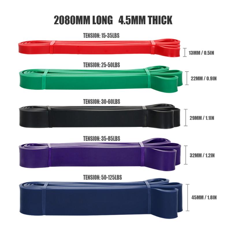 Resistance Loop Band Natural Latex Yoga Strength Training Stretch Band Home Gym Fitness Exercise Workout Elastic Carry Bag
Resistance Loop Band Natural Latex Yoga Strength Training Stretch Band Home Gym Fitness Exercise Workout Elastic Carry Bag