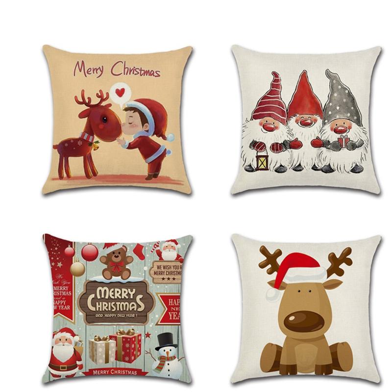 Snowman Deer pillow cushion cover kussenhoes 45*45cm Throw Pillowcase sofa Merry Christmas Decorations For Home fundas cojines, 04
Snowman Deer pillow cushion cover kussenhoes 45*45cm Throw Pillowcase sofa Merry Christmas Decorations For Home fundas cojines, 04