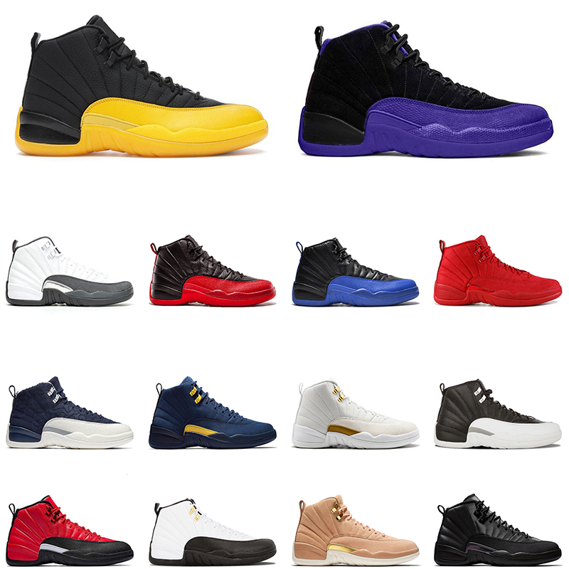 Indigo Men Basketball shoes 12s Dark Concord 12 University Gold Flu game Taxi jumpman mens trainer outdoor sneakers, University blue
Indigo Men Basketball shoes 12s Dark Concord 12 University Gold Flu game Taxi jumpman mens trainer outdoor sneakers, University blue