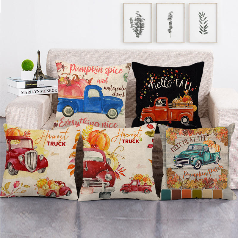 45cm*45cm pumpkins truck design linen/cotton throw pillow covers couch cushion cover home decor pillow
45cm*45cm pumpkins truck design linen/cotton throw pillow covers couch cushion cover home decor pillow