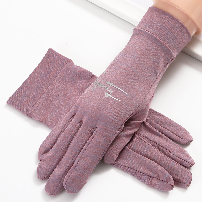 Summer Sun Protection Gloves Ladies Thin Section Summer Driving UV Protection All Fingers Non-Slip Gloves TBFS11
Summer Sun Protection Gloves Ladies Thin Section Summer Driving UV Protection All Fingers Non-Slip Gloves TBFS11