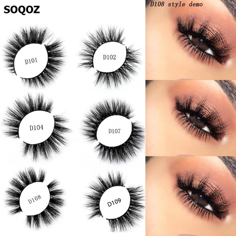 SOQOZ Eyelashes 3D Mink Lashes Fluffy False Eyelashes Lightweight Eye Lashes Makeup Naturally Fuller Mink D112
SOQOZ Eyelashes 3D Mink Lashes Fluffy False Eyelashes Lightweight Eye Lashes Makeup Naturally Fuller Mink D112
