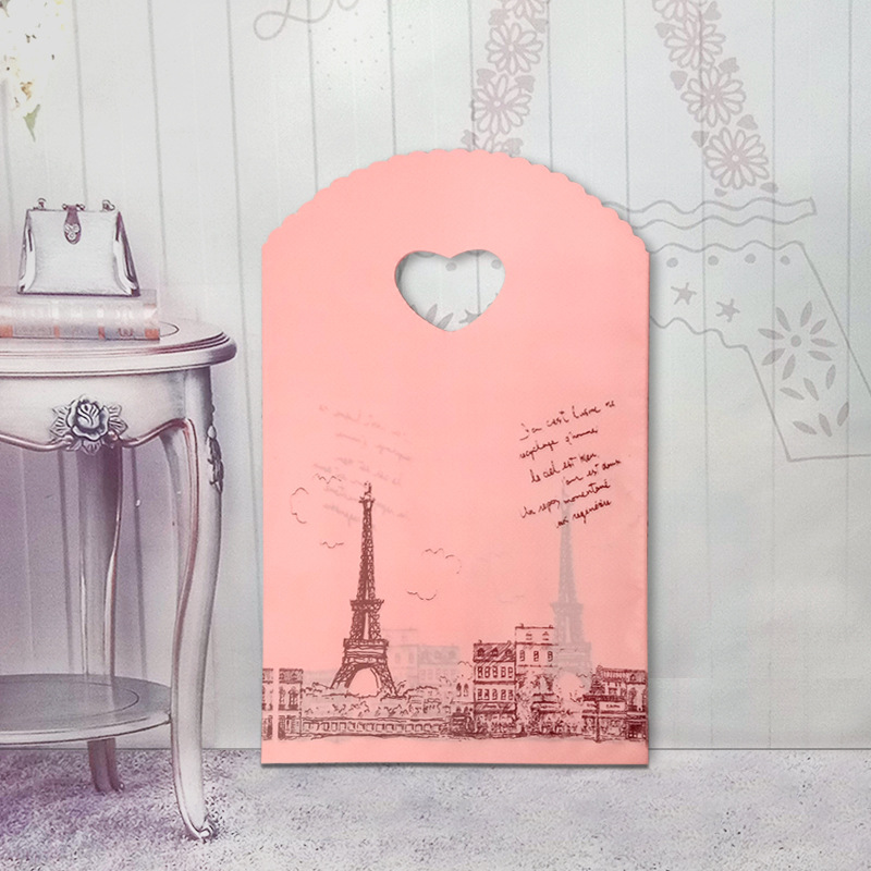 50pcs/lot 13*21cm Plastic Bag Wedding Gift Shopping Packaging Plastic Handle Bags Candy Cookie Gift Box Packaging Bag
50pcs/lot 13*21cm Plastic Bag Wedding Gift Shopping Packaging Plastic Handle Bags Candy Cookie Gift Box Packaging Bag