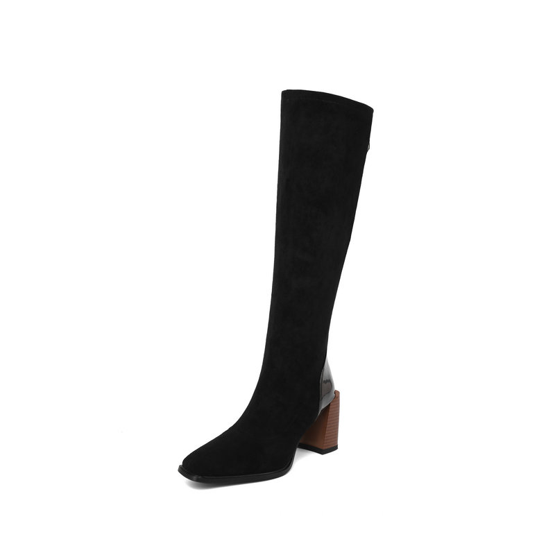 2021 Women knee high boots Comfortable Ladies Boots Zipper Classic Design Thick High Heels Pumps Party Shoes Woman, Black
2021 Women knee high boots Comfortable Ladies Boots Zipper Classic Design Thick High Heels Pumps Party Shoes Woman, Black