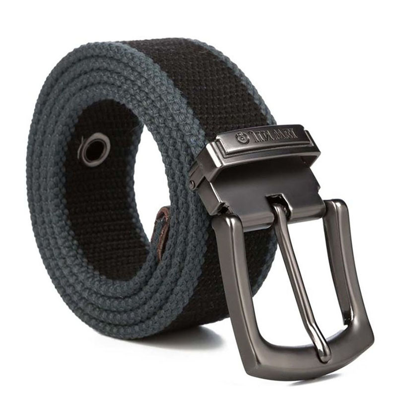 Military Tactical Belt Men Canvas Belts for Jeans Male Casual Metal Pin Detachable Buckle Straps Belt ceintures 140 150 160 cm LJ200901