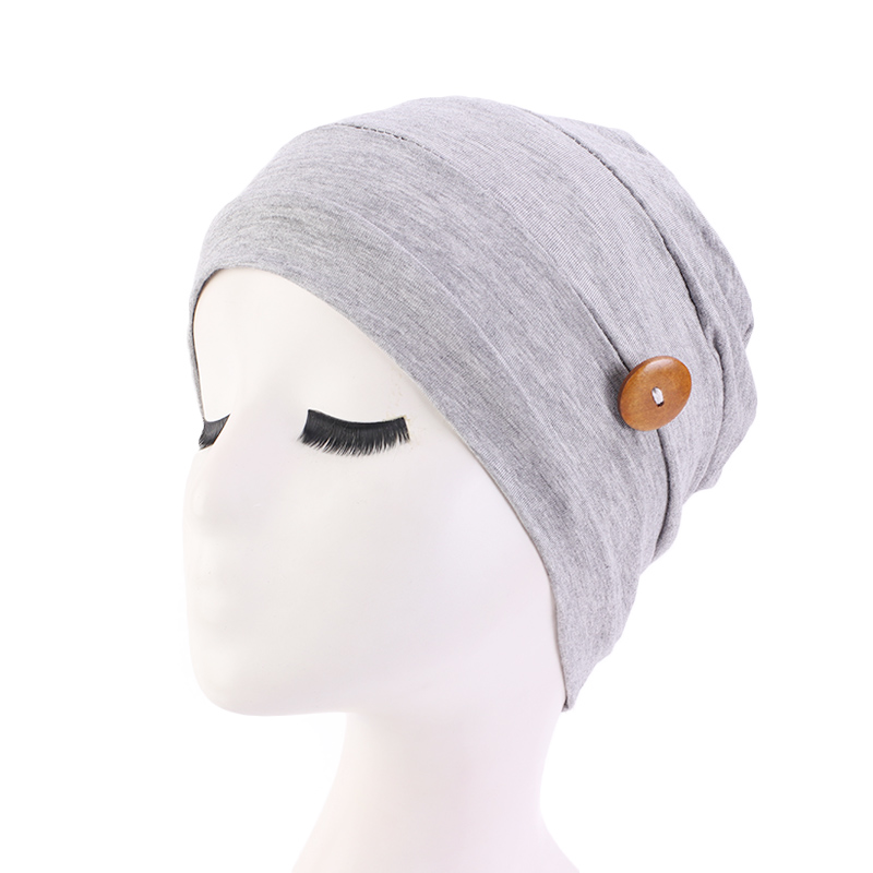 Chemo Hat Soft Cotton Loss Cancer Hat with Button for Wearing Ear Protection Turban Women Sleep Cap Ladies Headwear
Chemo Hat Soft Cotton Loss Cancer Hat with Button for Wearing Ear Protection Turban Women Sleep Cap Ladies Headwear