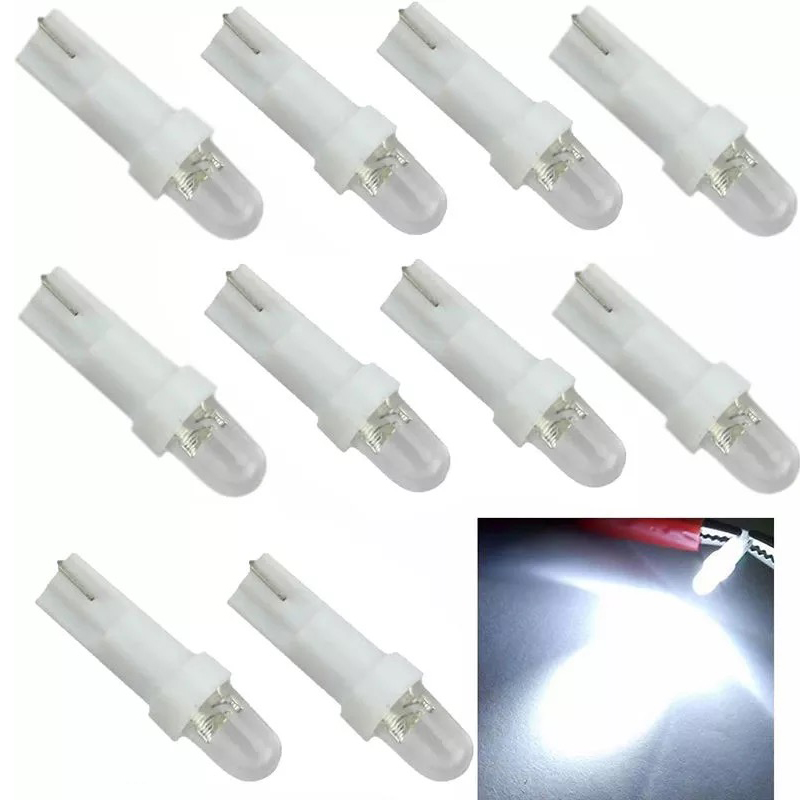 3D Car-styling Lights Auto LED Lamp 12V Dashboard Wedge Light Instrument Light Indicator Bulb T5 COB 1SMD Warning Indicator, As pic
3D Car-styling Lights Auto LED Lamp 12V Dashboard Wedge Light Instrument Light Indicator Bulb T5 COB 1SMD Warning Indicator, As pic