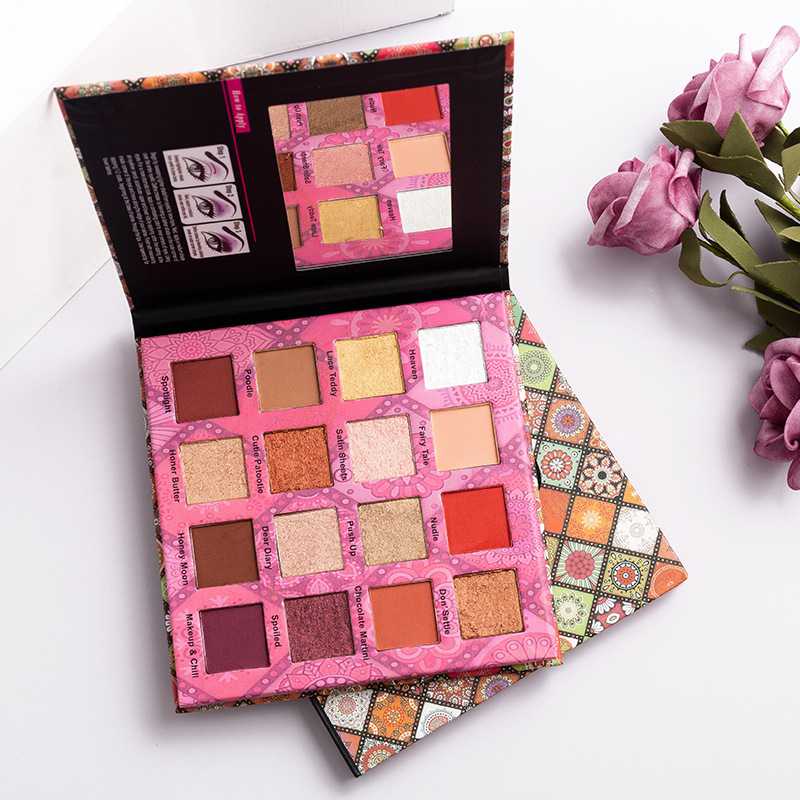 16 Color Eye Shadow Palette Matte Shimmer Glitter Eyeshadow Compact Waterproof Professional Portable Makeup With Mirror Cosmetic, As pic
16 Color Eye Shadow Palette Matte Shimmer Glitter Eyeshadow Compact Waterproof Professional Portable Makeup With Mirror Cosmetic, As pic
