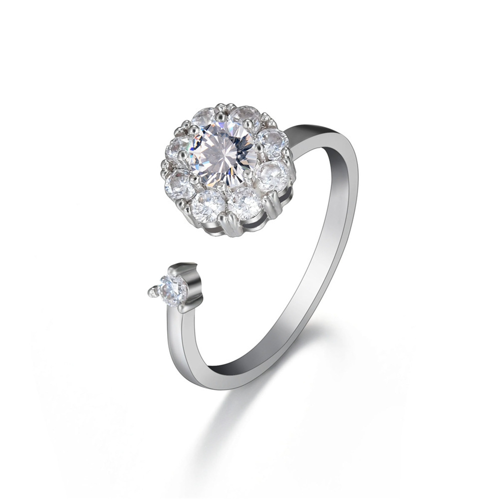 junerain brand designer in stock new spinning zircon couple ring open romantic fashion ring proposal ring, Golden;silver
junerain brand designer in stock new spinning zircon couple ring open romantic fashion ring proposal ring, Golden;silver