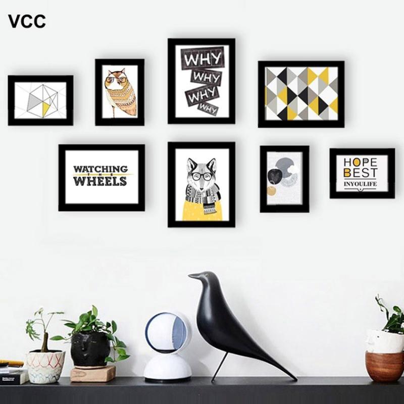 8 Pcs Classic Family Photo Frame For Wall Hanging Home Decor Photo Wall Black Wood White Pictures Frames
8 Pcs Classic Family Photo Frame For Wall Hanging Home Decor Photo Wall Black Wood White Pictures Frames