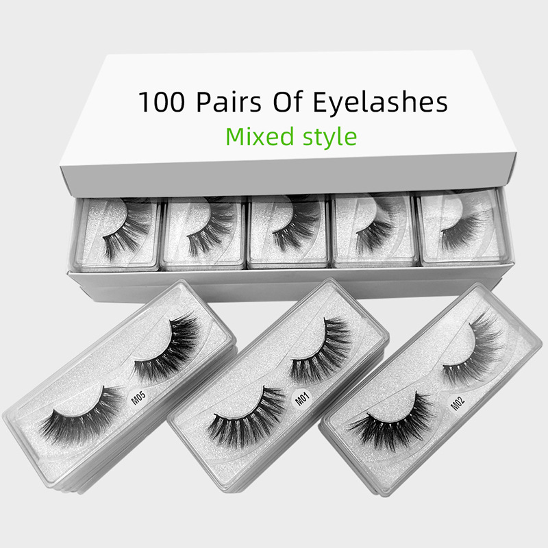 wholesale 3d mink False Eyelashes 20/30/40/50/100 Pairs Fluffy Wispy Fake Lashes Natural Long Makeup Lash Extension in bulk
wholesale 3d mink False Eyelashes 20/30/40/50/100 Pairs Fluffy Wispy Fake Lashes Natural Long Makeup Lash Extension in bulk