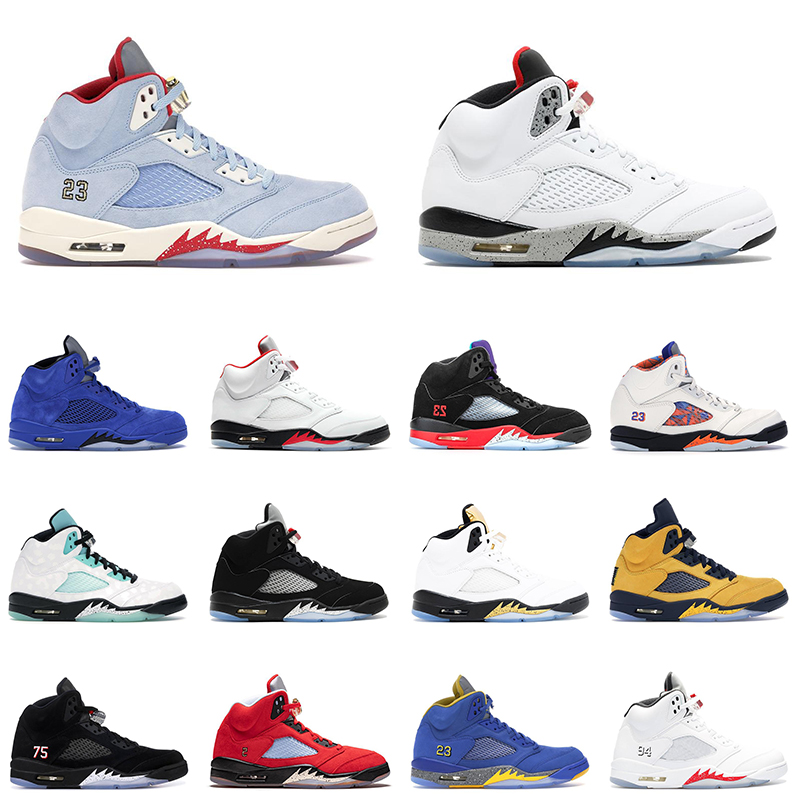 5s mens basketball shoes jumpman 5 Ghost Green Alternate Bel Grape Fire Red blue suede White Cement men sports sneakers
5s mens basketball shoes jumpman 5 Ghost Green Alternate Bel Grape Fire Red blue suede White Cement men sports sneakers