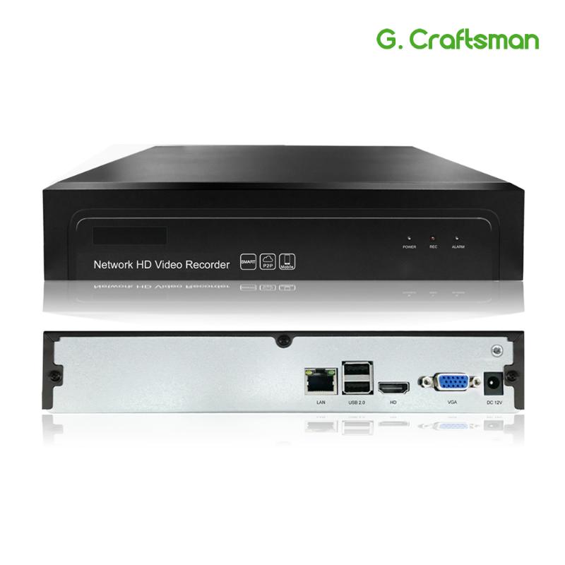 G.Ccraftsman 16ch 5MP H.265 NVR Network Video Recorder 1 HDD 24/7 Recording IP Camera Onvif 2.6 P2P Security System AEeye
G.Ccraftsman 16ch 5MP H.265 NVR Network Video Recorder 1 HDD 24/7 Recording IP Camera Onvif 2.6 P2P Security System AEeye
