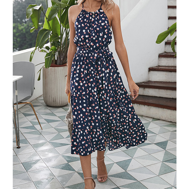 Women Dress Summer 2020 Bohemian Clothes Wave Point Holiday Style Dress ummer Sleeveless, Army green
Women Dress Summer 2020 Bohemian Clothes Wave Point Holiday Style Dress ummer Sleeveless, Army green