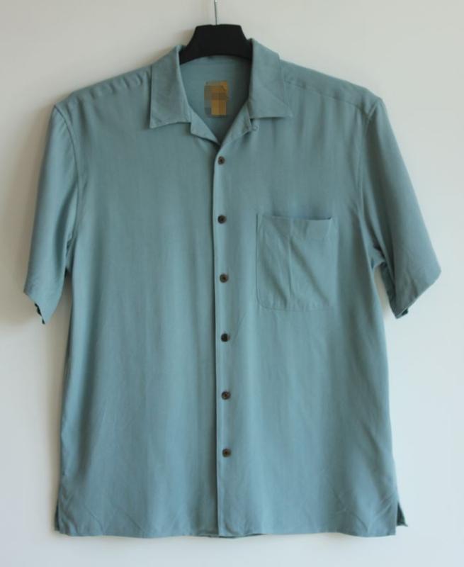 Two Colors Plus Size Shirts for Men 100 Silk Solid Short Sleeve Shirt Herringbone Loose Casual US Big Pocket Turn-down Collar, Blue
Two Colors Plus Size Shirts for Men 100 Silk Solid Short Sleeve Shirt Herringbone Loose Casual US Big Pocket Turn-down Collar, Blue