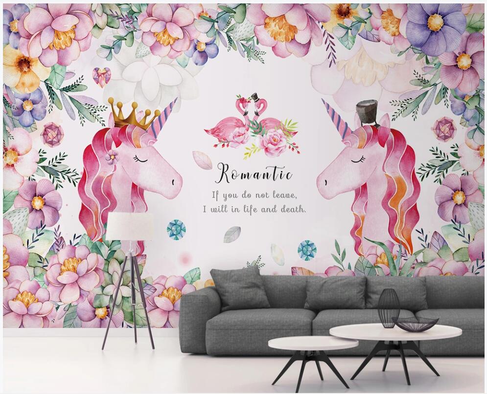 3d wallpaper custom photo mural on the wall European unicorn flowers children's room home decor photo wallpaper in the living room, Non-woven wallpaper
3d wallpaper custom photo mural on the wall European unicorn flowers children's room home decor photo wallpaper in the living room, Non-woven wallpaper
