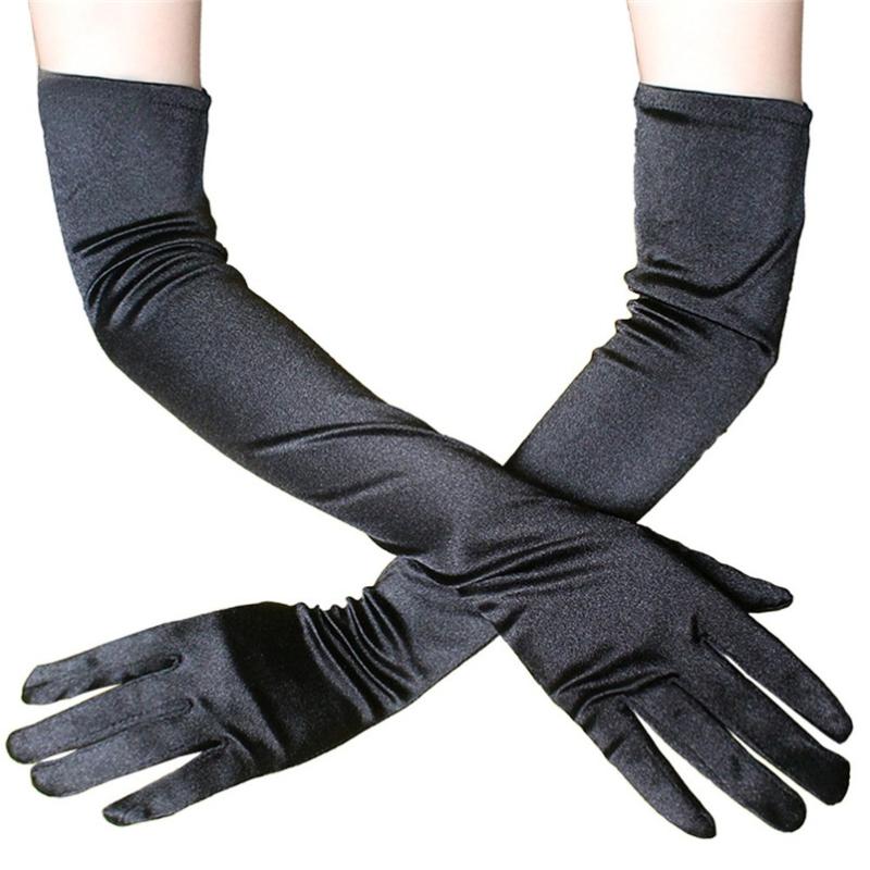 Elegant Long Dress Gloves Satin Fun Gloves Dinner Performance One Pair 30MY06
Elegant Long Dress Gloves Satin Fun Gloves Dinner Performance One Pair 30MY06