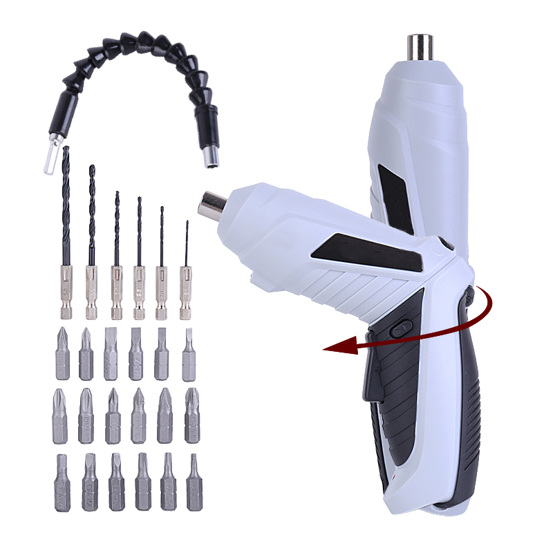 Portable Electric Screwdriver Deformation Lithium Electric Drill Multifunctional Powerful Screwdriver Rotary Handle Power Tool
Portable Electric Screwdriver Deformation Lithium Electric Drill Multifunctional Powerful Screwdriver Rotary Handle Power Tool