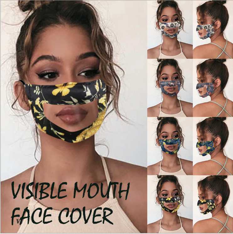 Visible Mouth Face Cover Anti Dust Reusable Washable Face Mask with Clear PET Window for Adults Deaf Hard Of Hearing People adjustable loop
Visible Mouth Face Cover Anti Dust Reusable Washable Face Mask with Clear PET Window for Adults Deaf Hard Of Hearing People adjustable loop