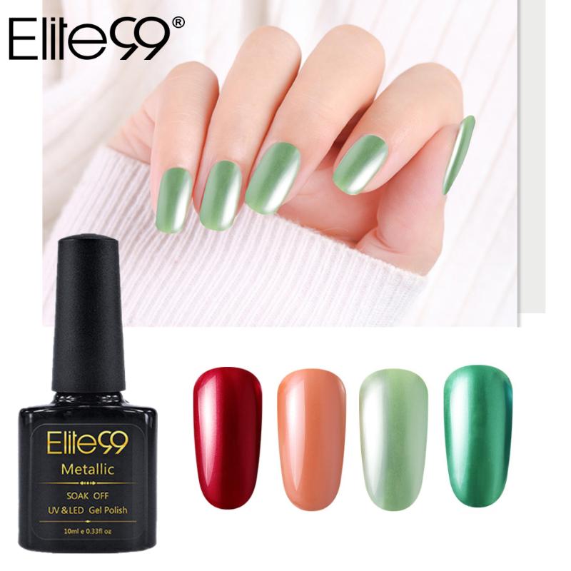 Elite99 10ml Metallic Nail Gel Polish Metal Mirror Effect UV Gel Polish Semi Permanent Nail Art Varnish Metallic Top Base Coat, 5906
Elite99 10ml Metallic Nail Gel Polish Metal Mirror Effect UV Gel Polish Semi Permanent Nail Art Varnish Metallic Top Base Coat, 5906