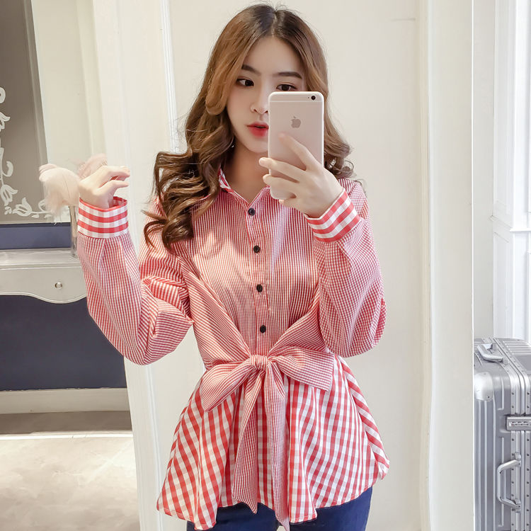 2020 New Autumn Women Fashion Striped Blouses Female Long Sleeve Korean Styles Chiffon Causal Office Work Wear Shirts W136, Pink
2020 New Autumn Women Fashion Striped Blouses Female Long Sleeve Korean Styles Chiffon Causal Office Work Wear Shirts W136, Pink