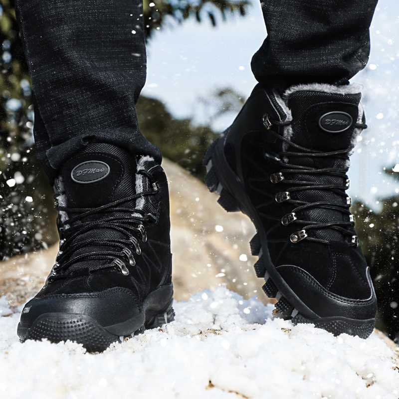 Winter Warm Fur Plush Safety Shoes Boots for Men Outdoor Casual Snow Warm Fur Work Indestructible Boots Steel Toe Men's Footwear, Brown plus cotton
Winter Warm Fur Plush Safety Shoes Boots for Men Outdoor Casual Snow Warm Fur Work Indestructible Boots Steel Toe Men's Footwear, Brown plus cotton